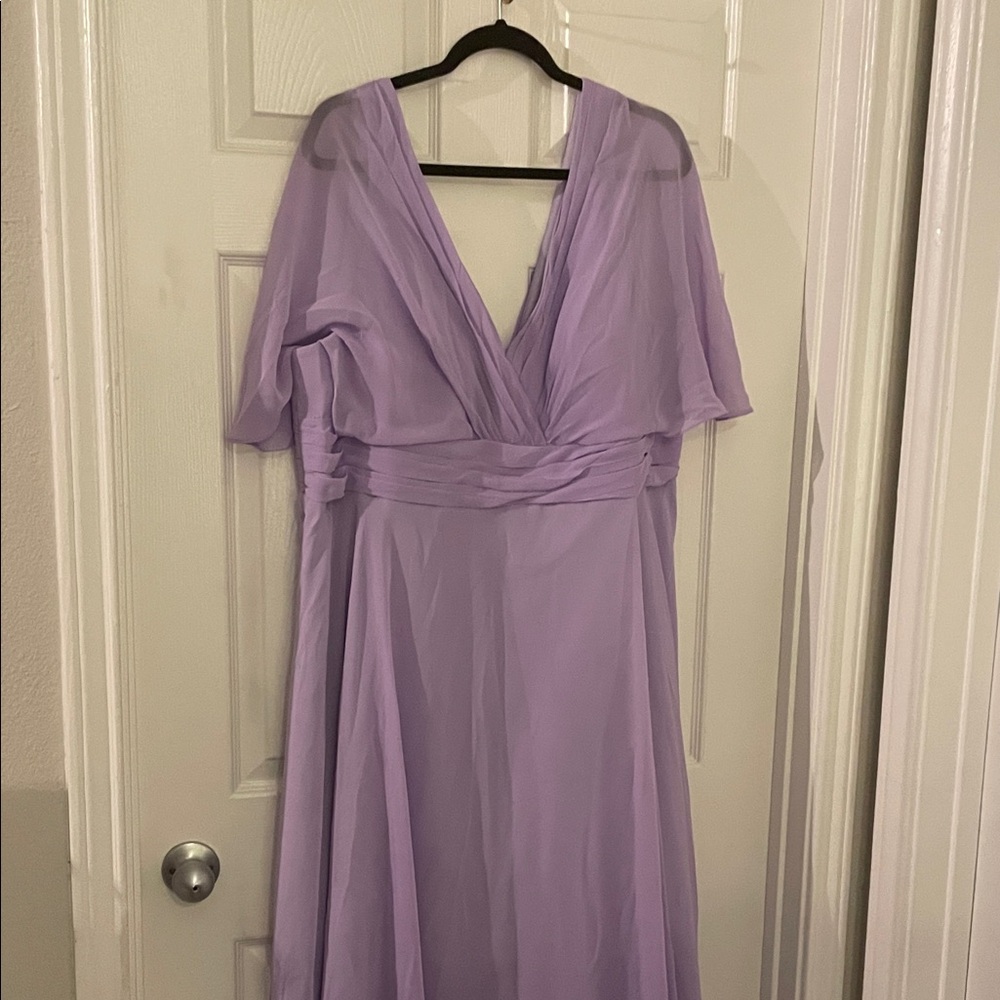 Azazie Bridesmaid dress - Elegant Lavender Evening Gown